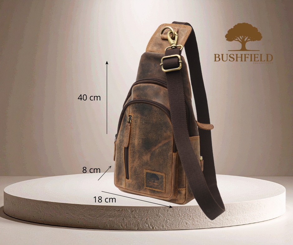 Lederne Umhängetasche – Kompakt, robust & stylisches Vintage-Leder