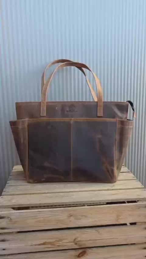 Leren Dames Shopper – Stijlvol & Tijdloos